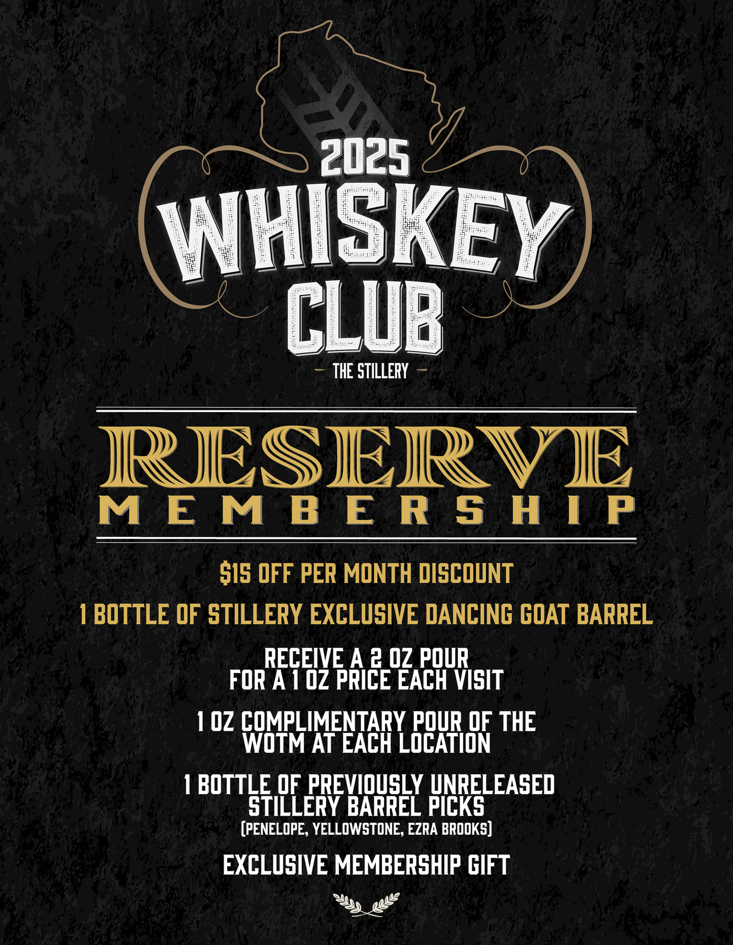 2025 Whiskey Club Membership