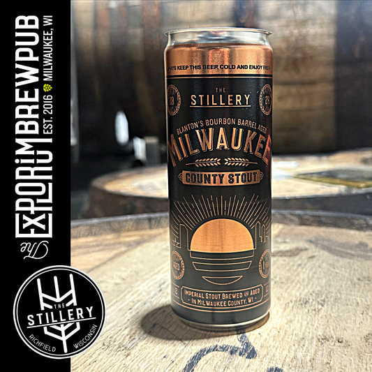 Explorium + Stillery Presents: Blanton's Bourbon Barrel Aged County Stout