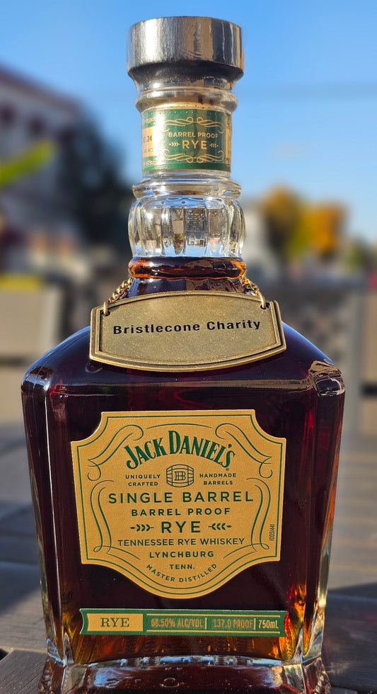 Jack Daniel's Single Barrel Barrel Proof Rye | Bristlecone Charity Barrel Pick