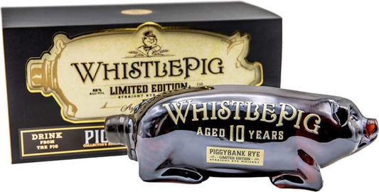 WhistlePig 10 Year Piggy Bank Rye Collector's Edition