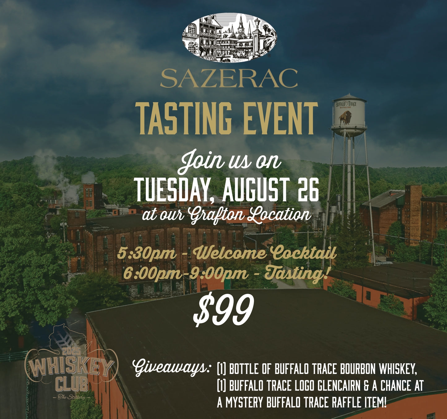 Sazerac Tasting