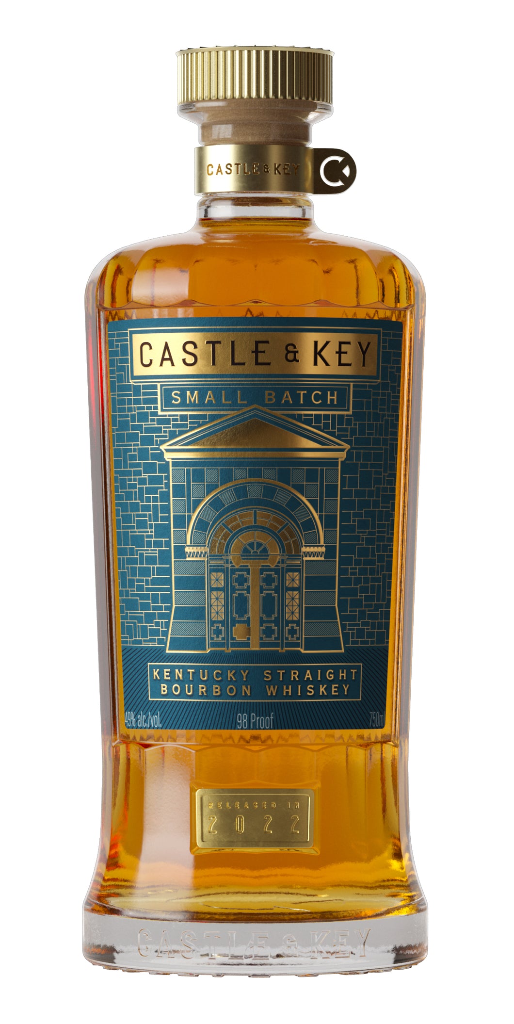 Castle & Key Small Batch Bourbon - 100 proof
