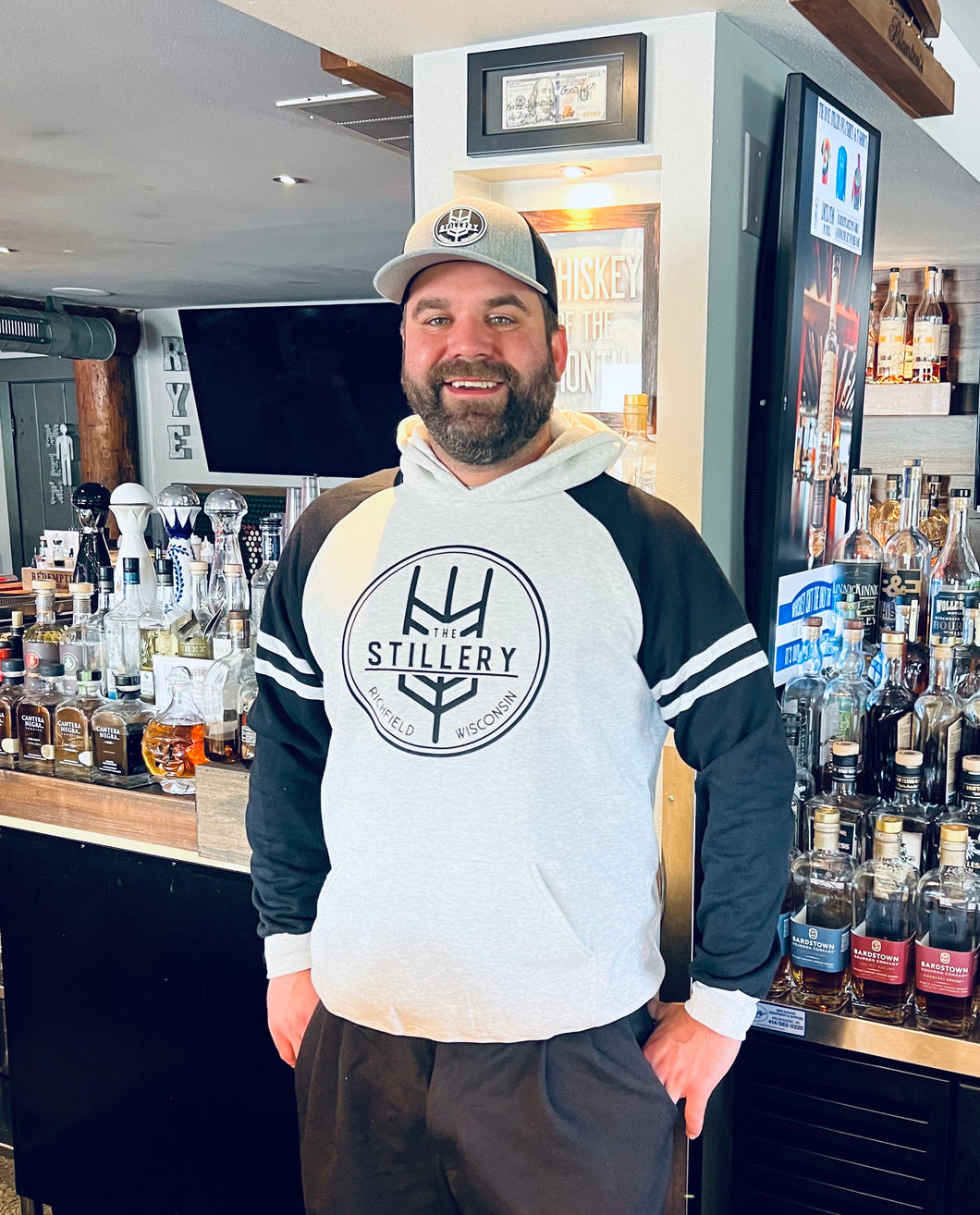 The Stillery's Gray & Black Sweatshirt benefiting WCFC