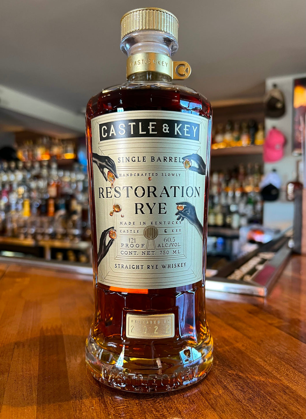 The Stillery’s Castle & Key Restoration Rye Barrel Pick Bottle (Purchase & Pickup Only)
